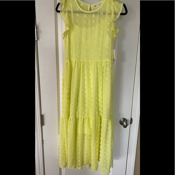 Fabulous  Lemon midi dress - Picture 1 of 2